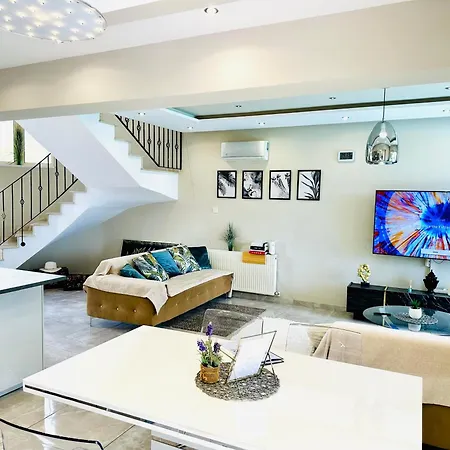 Luxury Villa Lapis Lazuli Meneou Exterior photo